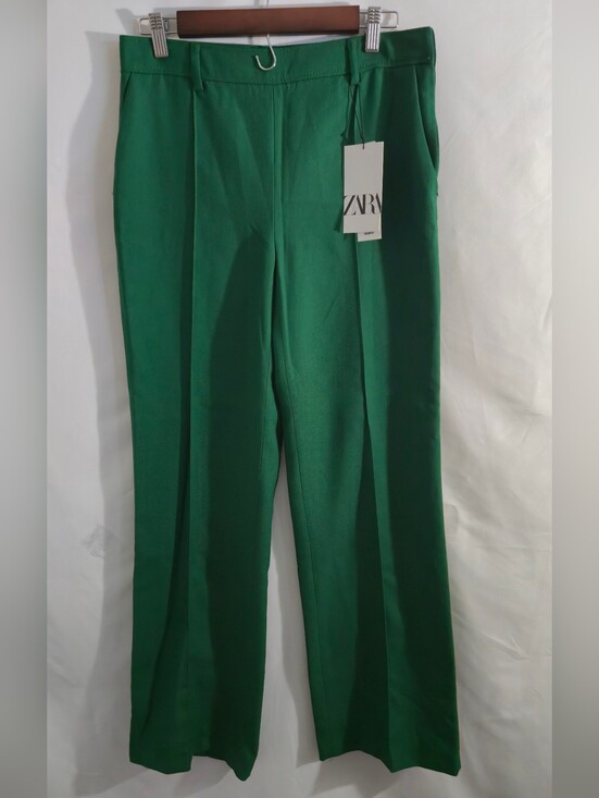 Zara Pants - ZARA Emerald Green Trousers